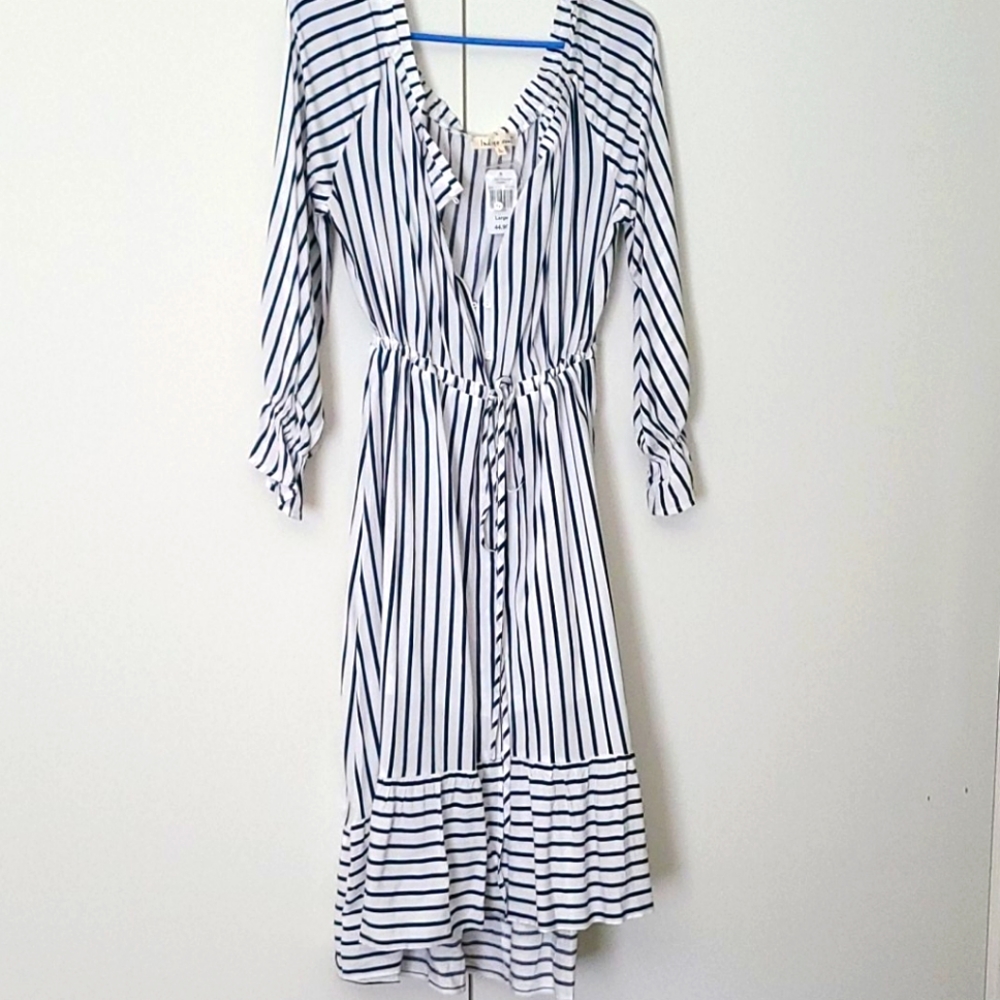Indigo Soul striped dress